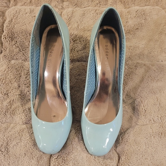 Madden Girl Robin's Egg Blue Size 11 High Heels - Picture 2 of 8